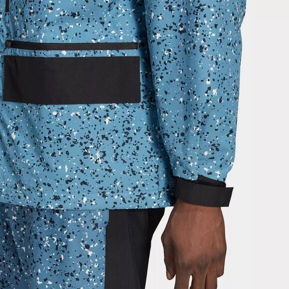 Adidas Winter Gore-Tex Infinium HK5 Winter Jacket Men Small blue NEW - Picture 9 of 11